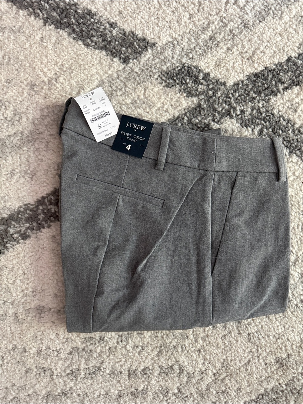 J. Crew Women’s Gray Dress Pants - Pleated Front